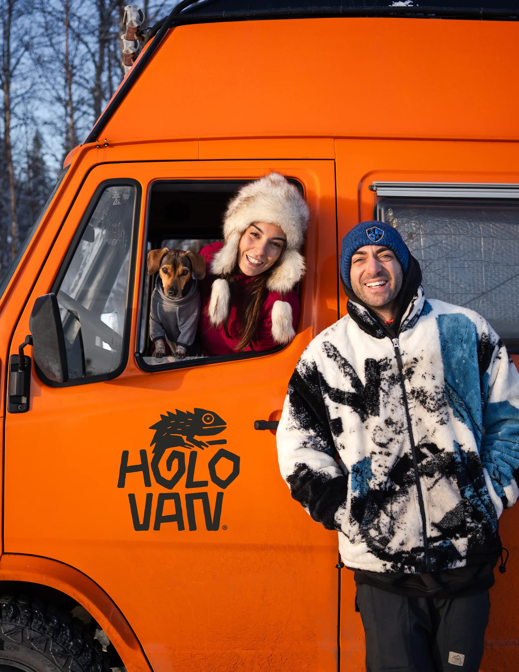 Roberta e Max — HOLO VAN founders